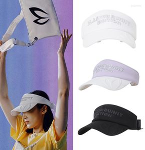 Wide Brim Hats Ladies Golf Caps 2023 Sun Visor Women Outdoor Sports Hat Fashion Lace Bows Design