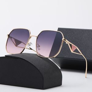 نظارات شمسية بارد أزياء العلامة التجارية مصممة للنساء الرجال جوفاء إطار أشعة الشمس نظارة UV400 مع 6 لون جودة جيدة p