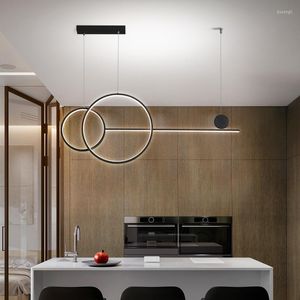 Pendant Lamps Minimalism Hanging Lights For Dining Room Kitchen Hanglamp Modern Nordic Lamp AC85-265V Light Fixtures