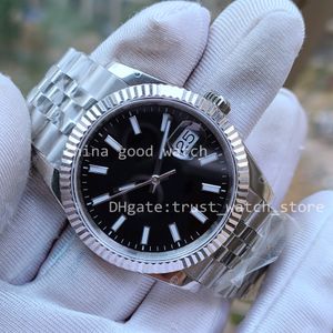 27 kolorowe zegarki BPF fabryka czarna mięta turkusowa Turkusowa ścieżka automatyczna zegarek męski v2 stal jubilee pasek Wimbledon 36 mm Bezel BPF Na ręce na rękę oryginalne pudełko