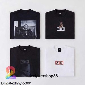 Biggie Kith Oversize T-Shirt Damen Hohe Qualität Vintage Washed Box Kurzarm Kith Casual T-Shirts Lkbm J2h8