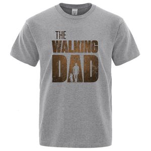 Herr tshirts negan the walking dad roliga män t skjortor tryckt sommar hip hop tshirt hög kvalitet harajuku märke kort ärm tshirt 230512