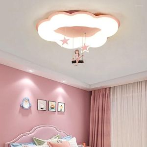 Lampadari Nordic Home Decoration Salon Girl Bedroom Decor Smart Led Lamp Lights For Room Plafoniera dimmerabile Lamparas Illuminazione per interni