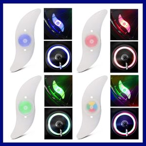 Roda de bicicleta Falado leve à prova d'água MTB Equilíbrio de bicicleta pneu led Luzes de flash Luzes de aviso colorido Lâmpada de bicicletas carros de motocicleta Rodas de bicicleta pneus lâmpada de luz flash