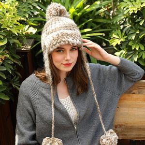 Beanies Beanie/Skull Caps Autumn and Winter Fashion Hat Sticked Warm Personality for Women Davi22