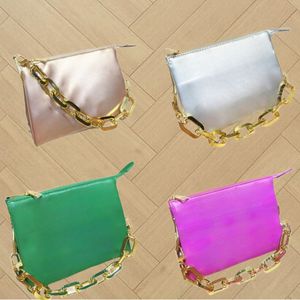 حقائب مصممة Crossbody Bag Coussin BB حجم سلسلة حقائب اليد مع النمط المنقوش الأجهزة الذهبية