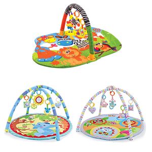 Rattles Mobiles Multifuncional Fitness Frame for Children Educational Mat Rastrening Blanket Infant Play Rug Kids Activity Gym Baby Toys Gift 230511