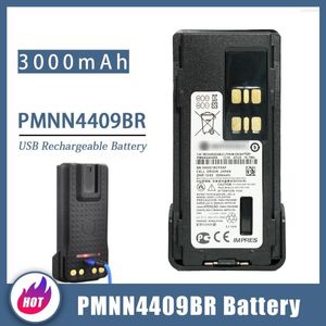 Walkie Talkie PMNN4409BR USB Rechargeable Li-ion Battery For Motorola XPR3300 XPR3500 XPR7350 XPR7380 GP328D DGP APX 1000 Two Way Radios