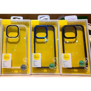 PVC Plastic Clear Retail Packaging Package Box för iPhone Xiaomi Samsung Clear Mobile Falle Cover Universal Empty Retail Package Box
