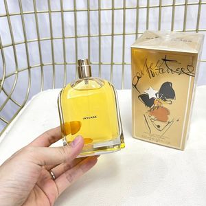 Perfumos de designer de alta qualidade garrafa perfeita mulher 100 ml perfume duradouro, bom cheiro de mulher fragrância de spray