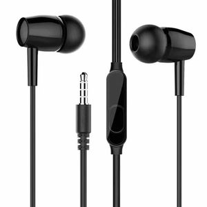 L29 Kulaklık 3,5 mm Kulak İçi Kablolu Kulak Telefonları Mikrofonlu Stereo Bas Earbuds Cep Telefon MP3/4 FONE DE OUVIDO