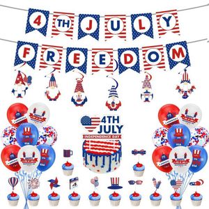 Leveranser Wall Hang Decoration Balloons Accessories Stars and Stripes Independence Decoration 2022 Independence P230512