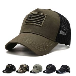 Snapbacks Mash Beyzbol Kapağı Erkek Kadın Taktik Ordu Askeri Baba Hat ABD Amerikan Bayrağı Unisex Hip Hop Şapka Sport Açık Şapkalar Gorras Hombre P230512