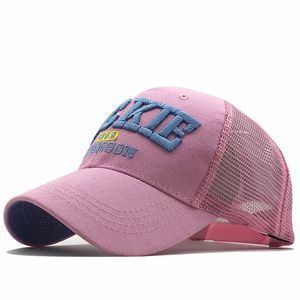 Snapbacks Novo pai-filho Crianças pescando boné de beisebol de verão Crianças Sun Hat 3d Bordettery Letters Mesh Boys Girls Snapback Caps P230515