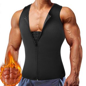 Modelador de barriga masculino colete de emagrecimento cinto corporal barriga neoprene abdômen modelador de queima de gordura suor espartilho terno de treino 230511
