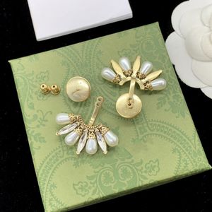 Earrings fashion brand Chandelier Earring luxury Dangle Ear Studs Gold Hoop Earrings Designer For Woman Earring Wedding Party Jewelry Ornaments G2