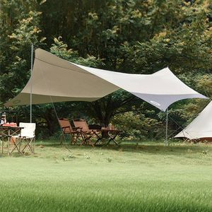 Tents And Shelters Outdoor Canopy Butterfly Tent Thickened Camp Full Shading Rainproof Camping Vinyl Sunscreen Wholesale