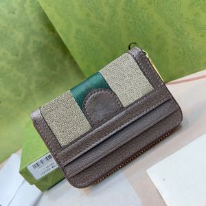 Fashion Designer Wallets Card Holders for unisex Women Men Credit Card Bags Popular Real Leather