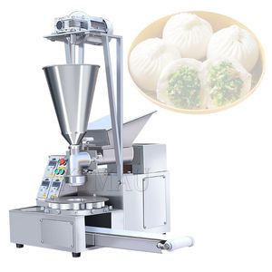 2000Pcs/H Pork Baozi Maker Steamed Stuffed Bun Momo Making Machine Desktop Brazilian Fried Chicken Bun Meat Pie Pastry Machinery