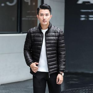 Men's Down Middle-aged Dad Winter Cotton Dress Coat Clothes Middle Aged And Elderly People Cotton-Padded Jacket Youth