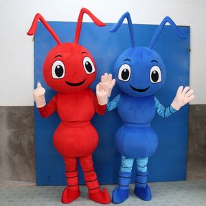 Halloween Ant Outfit Costumes Cartoon Mascot Apparel Performance Carnival Adult Size Promotional Advertising Clothings