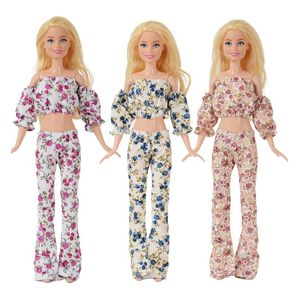 Kawaii 6 artiklar/partier modedockor söta klänning barn leksaker snabba frakt saker för barbie diy barn spel bäst present