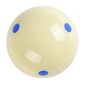 Balling Balls 1pc Padrão 57 2mm azul 6 ponto Pool de pontos Treinamento Prática Treinamento Cue 6 oz 2 1 4 