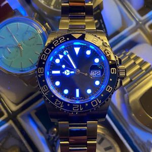 Top Reloj hombre дизайнерские мужские часы роскошные часы автоматические часы водонепроницаемые механические часы Jindian GM дизайнерские светящиеся