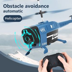 Elektrisches RC-Flugzeug Rc-Hubschrauber 3 5Ch 2 5Ch-Flugzeug 2 4G-Hubschrauber für Erwachsene Hindernisvermeidung Elektroflugzeug Flugspielzeug Jungen 230511