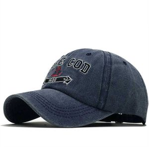 Snapbacks Cappello berretto da baseball in cotone morbido lavato di marca per donna uomo cappello vintage papà 3d ricamo casual berretto sportivo all'aperto P230515