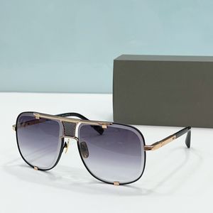 Occhiali da sole vintage quadrati Nero oro grigio sfumato Uomo Occhiali da sole moda estiva Sunnies gafas de sol Sonnenbrille Sun Shades UV400 Eyewear