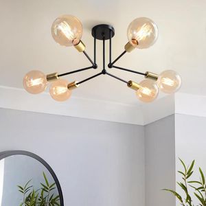 Ceiling Lights Modern Hanging Lamps For Pendant Lamp Decoration Home Accessories Room Decor E27 Gold Black Nordic Light