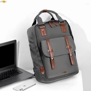 Backpack CFUN YA Estudantes de moda para homens homens 15,6 polegadas Mochilas de computadores Bolsas masculinas Macaco de viagem Mochilas para Mujer