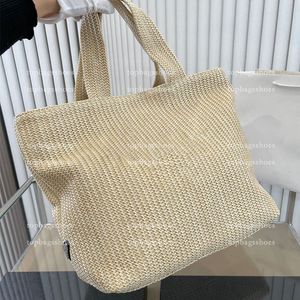 handbag women designer the tote bags straw Shoulder Bags beach Weaving Raffia luxury woven bag shopping purses lady large capacity