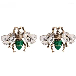 Stud Earrings Exaggerates The Retro Fashion Temperament Personality Insect Bee Wholesale