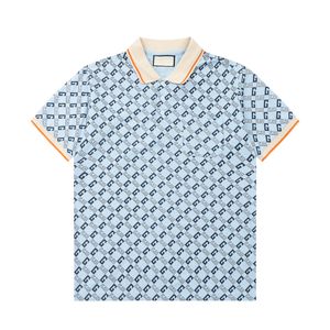 2023SS Projektant Polo koszule Męs