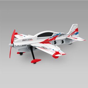 Electric/RC Aircraft Electric Mini RC Plane QIDI-550 EPP 3D Stunt One Key Hanging Model with Flight Control System Ready to Fly Aircraft Toys 230512