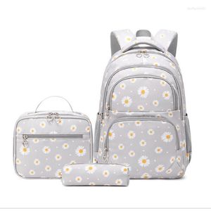 School Bags Children's Backpacks Bag For Girls Schoolbags Waterproof Lunchbox Child With Pencil Case Mochilas Escolares