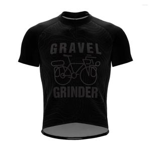 Racing Jackets Gravel Grinder Cycling Jersey Men Short Sleeve Road Bike Mtb Shirt Clothing Summer