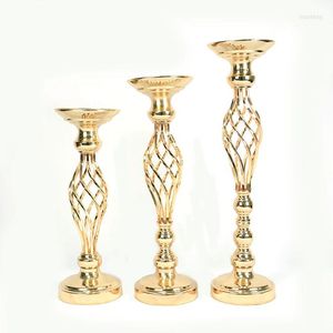 Party Decoration 10pcs)Wedding Table Flower Stand Centerpieces Candle Holder Vase For Wedding 1384