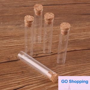 100pcs 12*60mm 4ml Mini Testes de teste de vidro com garrafas de rolhas de cortiça Jarros de frascos de contêiner Diy Craft atacado