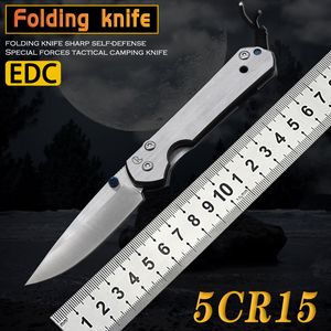 Chris Reeve 5cr15ポケットフォールディングナイフ高硬度サバイバルEDCツールアウトドアキャンプハンティング戦術ナイフ080