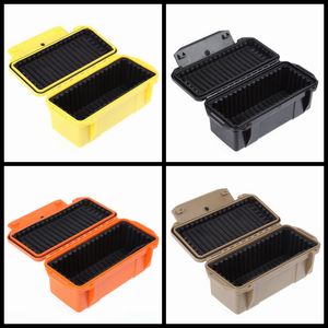 Colorful Outdoor Shockproof Waterproof Boxes Survival Airtight Case Holder Storage Matches Tools Travel Sealed Containers