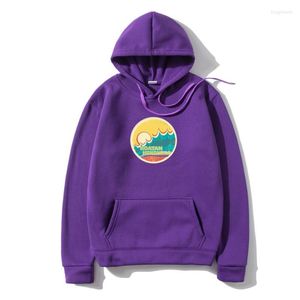 Erkek Hoodies Komik Erkekler Dış Giyim Kadınları Yenilik Sweatsweatshir Retro Vintage Roatan Honduras Tatil Sweatshir