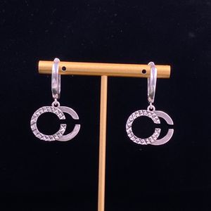 Gold Earrings Women Hoop Earring Designer Jewelry Womens Earings New Street Fashion G Letters Accessories Ladies Party Ear Studs CYG2392032