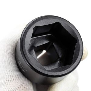 Contactdozen 1 peça de manga resistente de 3/4 porca de parafuso sextavado 30mm65mm para chave de impacto elétrica chave de impacto de ar soquete métrico