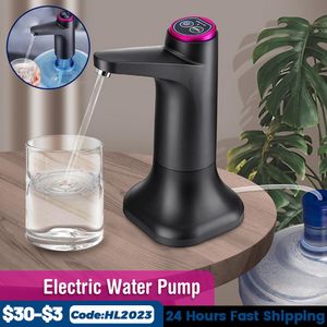 Apparater Vattenflaskan Pump USB laddning Automatisk elektrisk vattendispenser Pump Bottle Water Pump Auto Switch Drink Dispenser