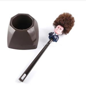 Brushes Emmanuel Macron WC Toilette France President President Toilet Brush Hot Sale Household Merchandises Funny