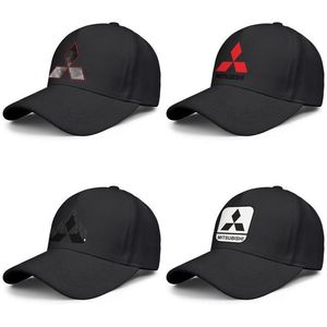 Mitsubishi Zakażone samochody elektryczne Logo Męsości męskie i kobiety Regulowana czapka ciężarówki pusta Śliczne unikalne baseballhats logo Tapo 260H