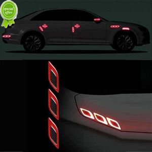 New New Car Reflective Stickers Anti-Scratch Safety Warning Sticker for Truck Auto Motor Exterior Decorative Accessories